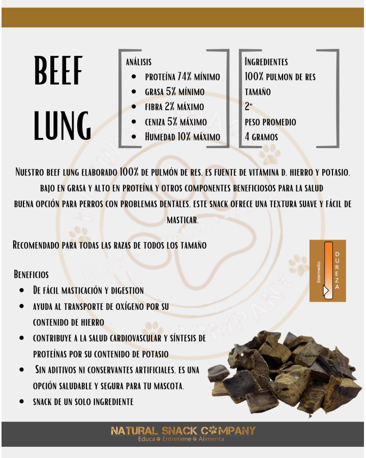 Bombonera Beef lung x500